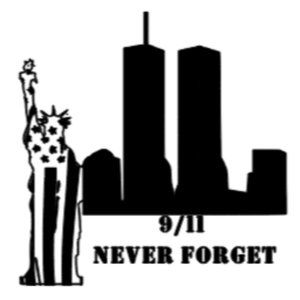 9/11 Never Forget Decal